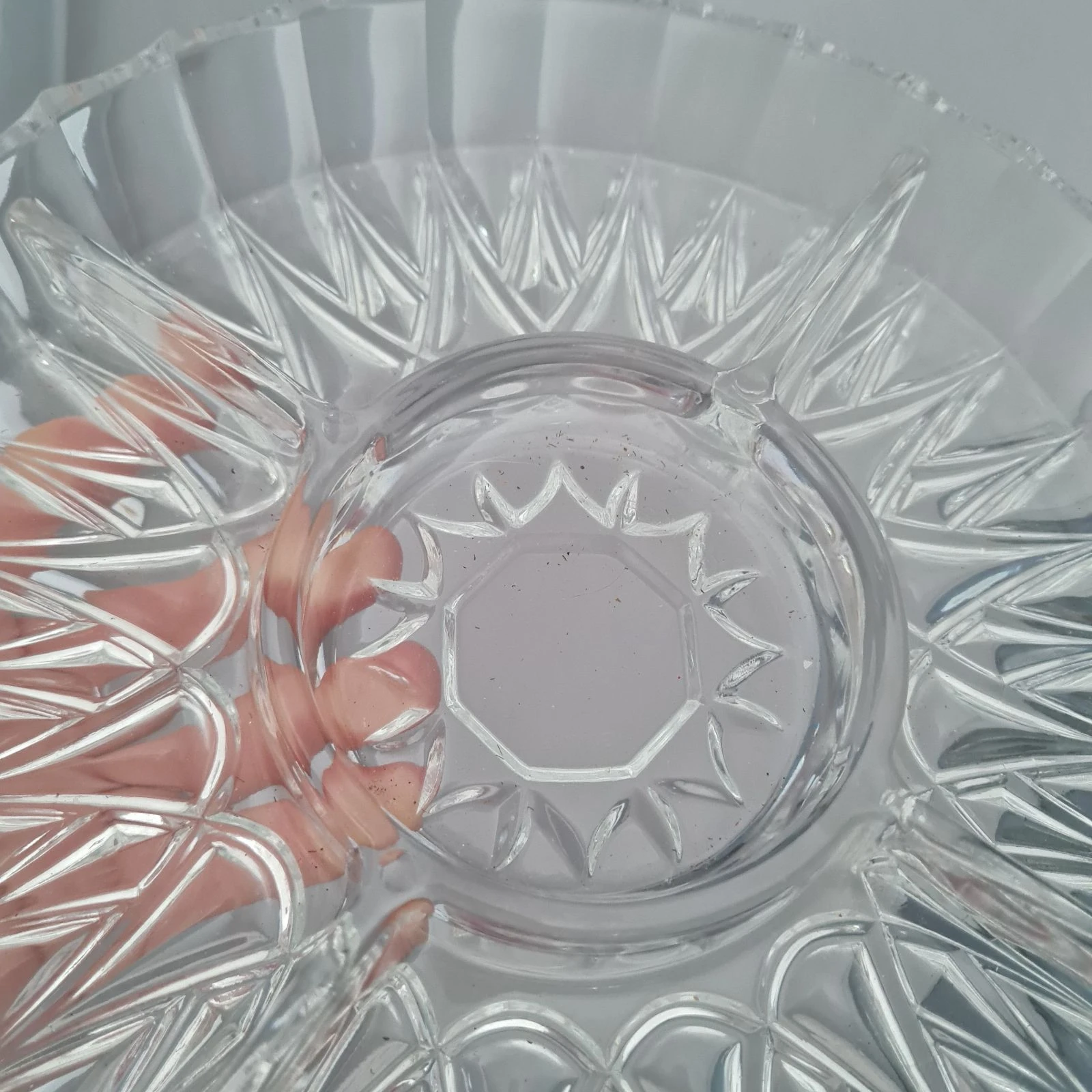 Magnífico plato con compartimentos de cristal – photo 4
